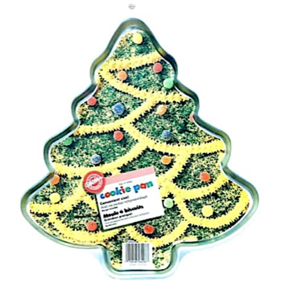 NEW Wilton Giant Cookie Pan Christmas Tree Vintage Baking Dessert - Never Used